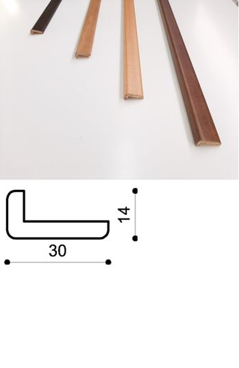 ANGOLARI IN LEGNO 14X30X2250/3000