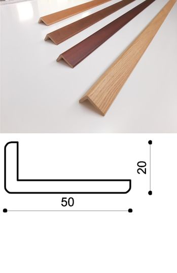 ANGOLARI IN LEGNO 20X50X2250/3000MM