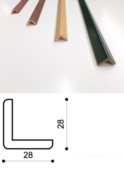 ANGOLARI IN LEGNO 28X28
